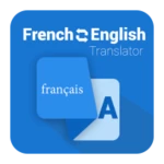 french english translator android application logo